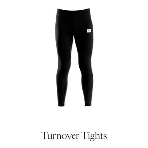 Tracksmith Turnover Tights Black M